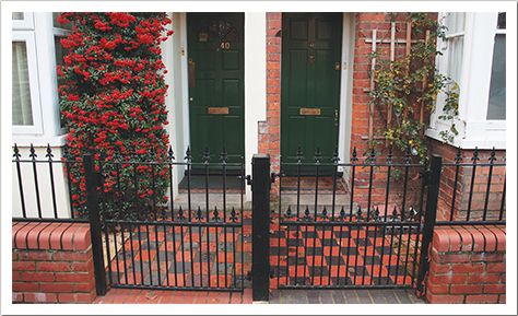 Neighbourly co-operation makes for two smart gardens.